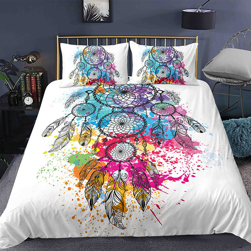 Dreamcatcher Digital Printing 3d Brushed Bedding