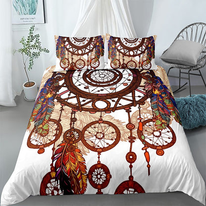 Dreamcatcher Digital Printing 3d Brushed Bedding
