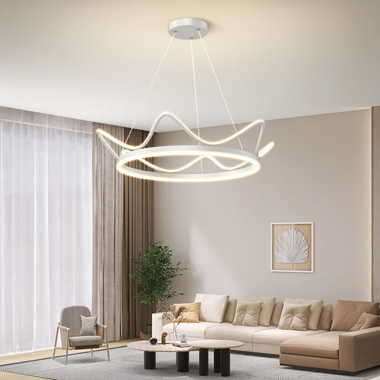 Minimalist Crown Modern Minimalist Chandelier For Rooms And Bedrooms