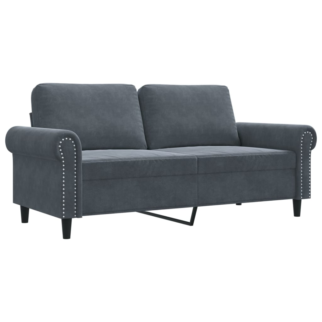 2-seater sofa 140 cm velvet   3-seater sofa 180