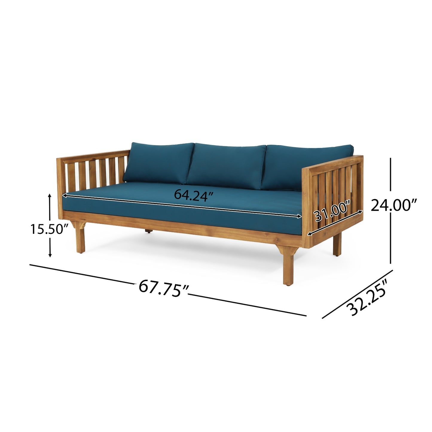 CLAREMONT 3 SEATER DAYBED
