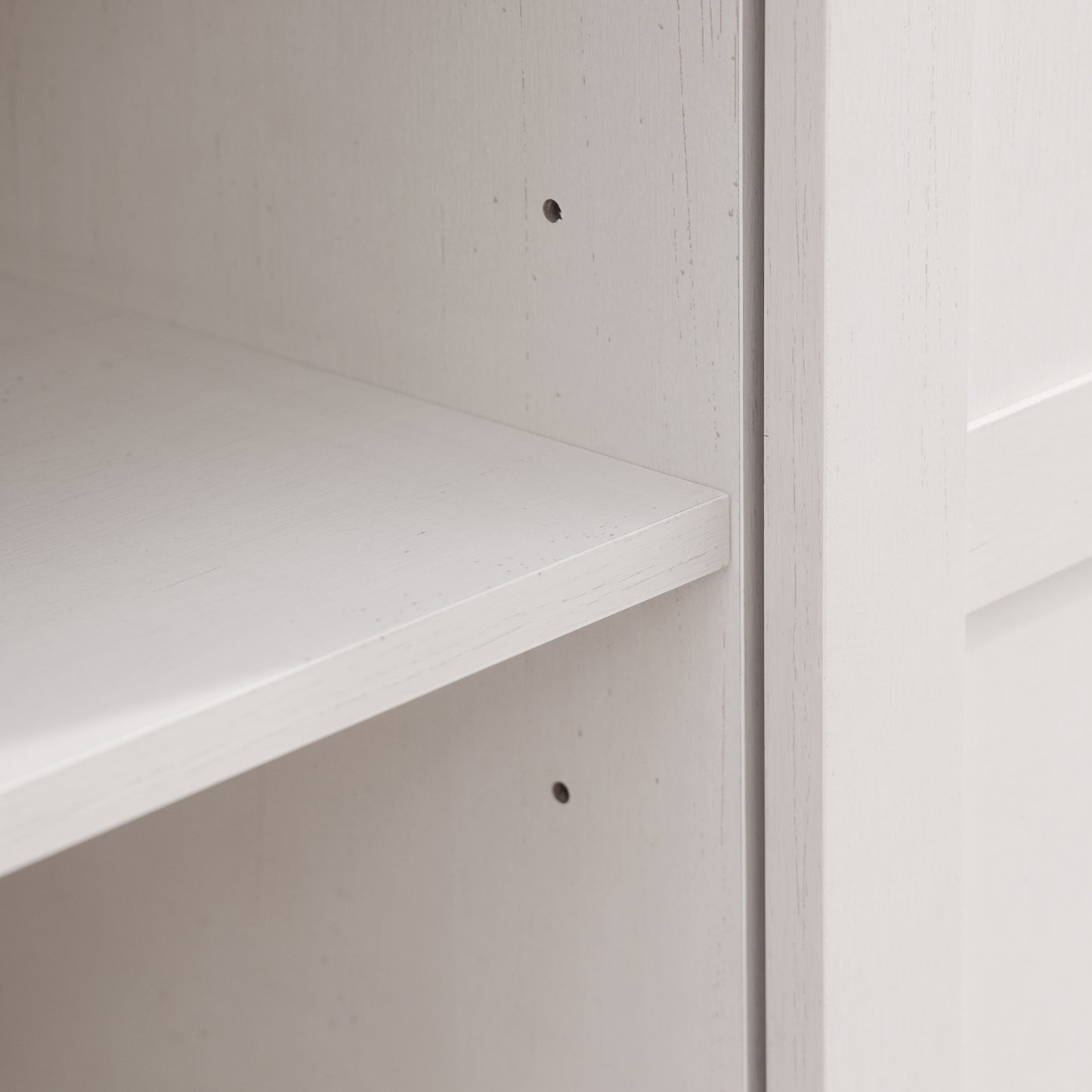 Farmhouse TV Stand For 65  Inch TV, 33 Tall Highboy Entertainment Center W Sliding Barn Door, Rustic Media Console W Storage Shelves, Wood Television Stand For Living Room, Antique White