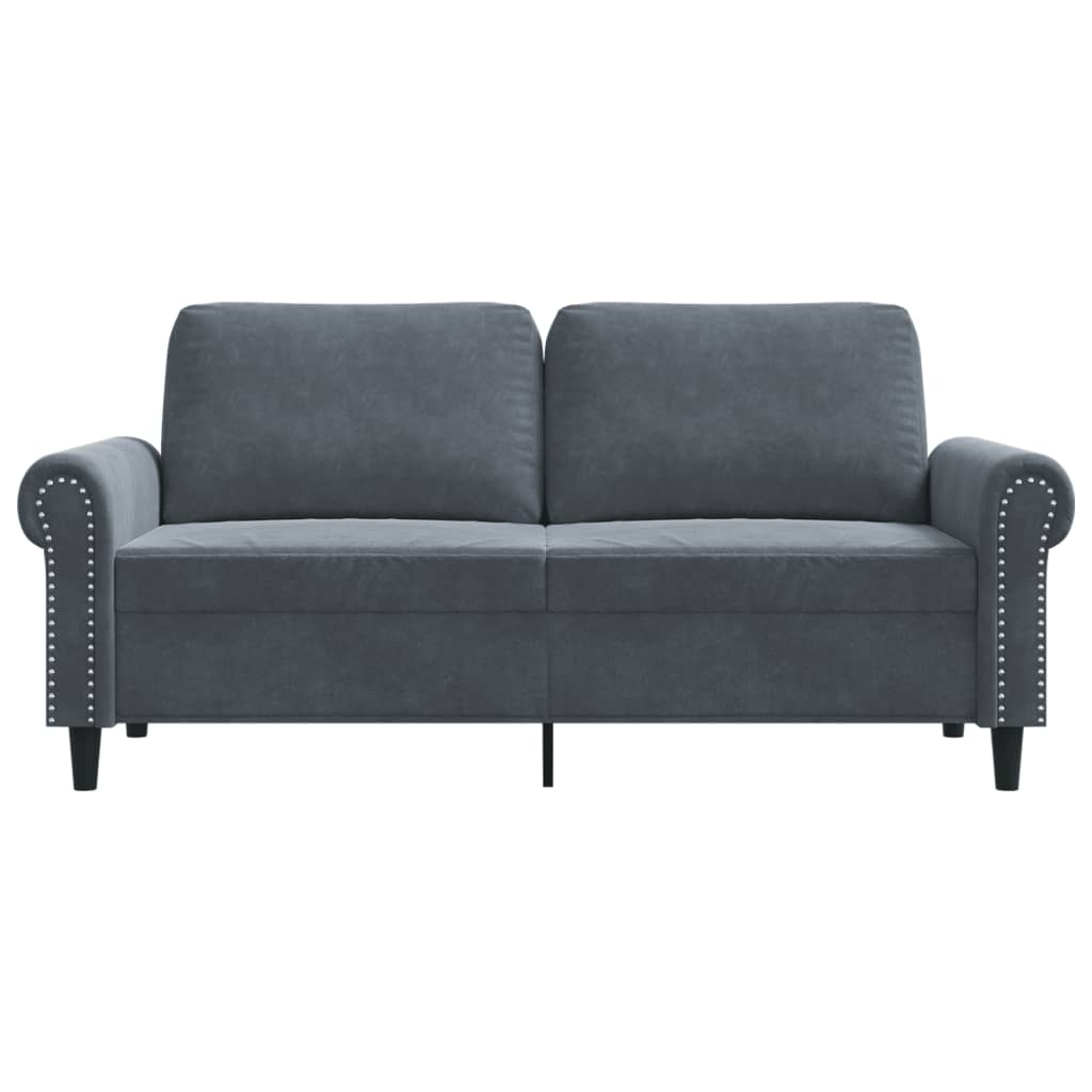 2-seater sofa 140 cm velvet   3-seater sofa 180