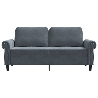 2-seater sofa 140 cm velvet   3-seater sofa 180