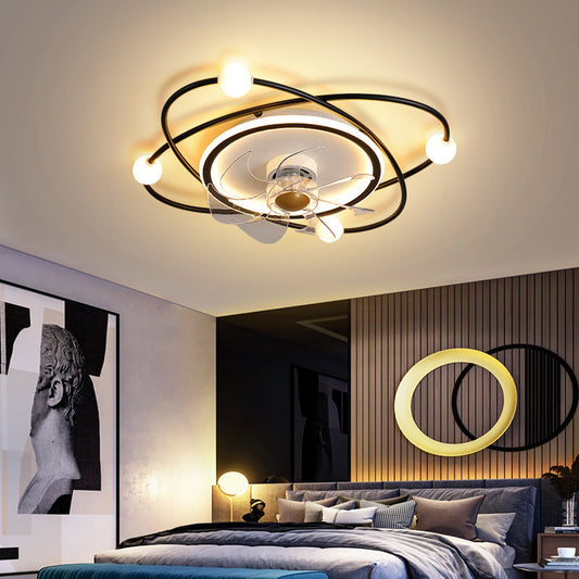 Modern Minimalist Ceiling Fan Lamp Invisible