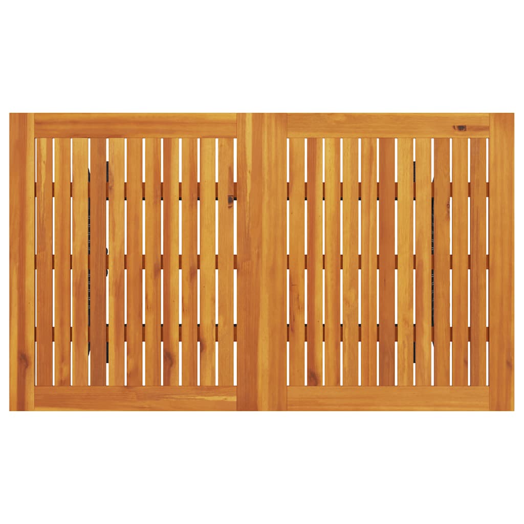 3-seater garden sofa with cushions & table, poly