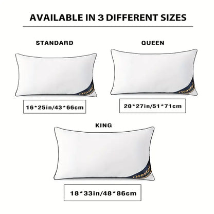 Bed Pillows Blue, 2pack