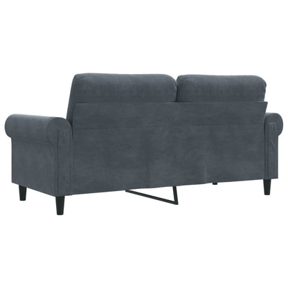 2-seater sofa 140 cm velvet   3-seater sofa 180